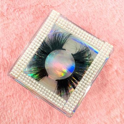 China Natural Soft Eyelash Vendor Customized Mink Eyelashes Long Length Mink Strip Soft Strip Full Boxes Lashes for sale