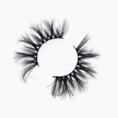 China Soft natural ready to ship newest style 3d lashes mink lashes 25mm length seller mink lashes for sale