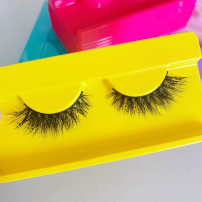 China 3D Natural Soft Premium Quality Cruelty Free Half Mink Lashes Real Mink Lashes Half Eyelash Cruelty Free for sale