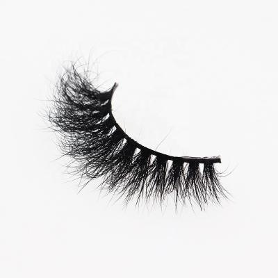 China Wholesale Soft Natural 3D Mink Eyelashes Cruelty Free Handmade Mink Fur Eyelash Reusable Mink for sale