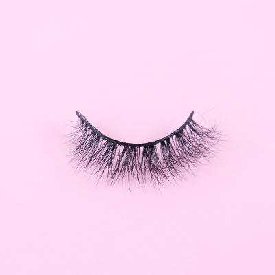 China New Style Cruelty 3D Mink Eyelashes Pure Cotton Band Makeup Reusable False Eyelashes Natural Soft Eyelash Free Free Sample for sale