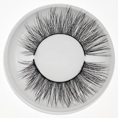 China Factory Price Criss-Cross Clean Brand Korean Premium Lashes 3D Silk Eyelashes for sale