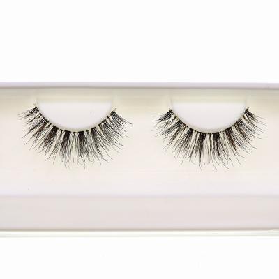 China Good Quality Invisible Clear Strip Crisscross Eyelashes Customized Cruelty Free Packaging False Mink Eyelash for sale