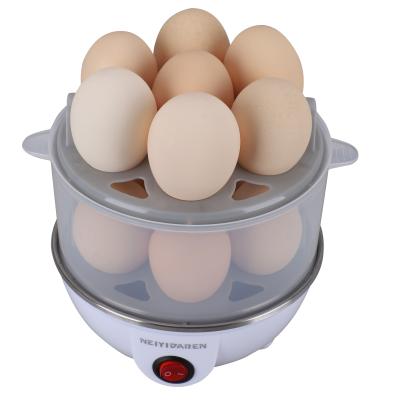 China Household Kitchen Appliances 2 Layer Rack Electric Automatic Egg Boiler Electric Boiling Egg Steamer for sale