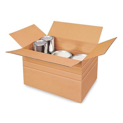 China Recyclable Custom Brown Packaging Moving Shipping Shipping Boxes Corrugated Box Cardboards for sale