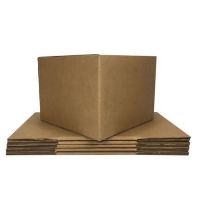 China Recycled Materials Custom Size Corrugated Box Packaging Logo Shipping Box Wholesale Printing Size for sale