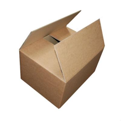 China Recycled Recyclable Thickened Solid Materials Box Kraft Paper Boxes Environmental Protection Packaging Corrugated Express Box for sale