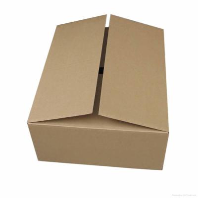 China High Quality Recycled Logo Printing Double Sided Packaging Materials Custom Recyclable Cardboard Shipping Box Moving Packaging Box for sale