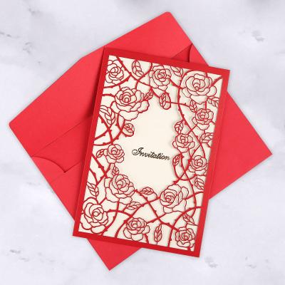 China Europe Customized Format Printing PSD Wedding Invitation Cards for sale