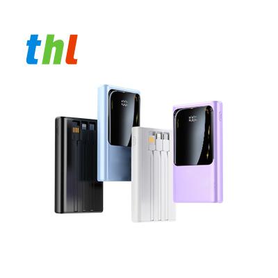 China Fast charging 10000 mah fast charging phone power bank thl 20w quick charger power bank led display portable high quality power bank for sale