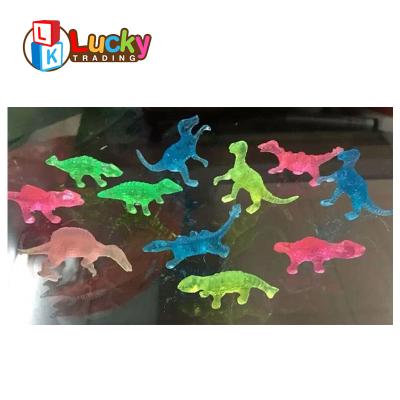 China Dinosaur Toy Colorful Soft Rubber Plastic Dinosaur Toy Mini Mini Soft Rubber Toys Set For Collection for sale