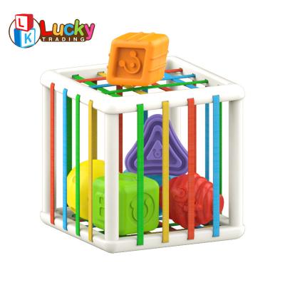 China Eco Friendly Baby Sensory Bin Shape Matching Toys and Gifts for Babies and Toddlers for sale