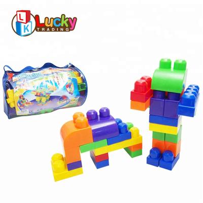 China Happy online shopping plastic construction toy toys building blocks for kids diy for sale