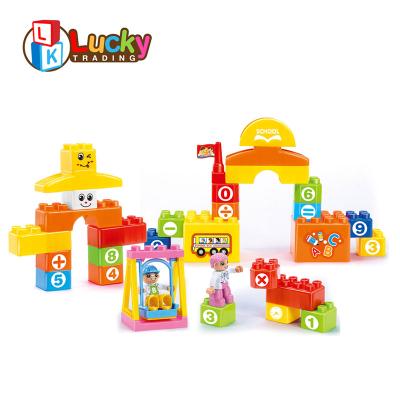 China Durable Kids Fun Play Smart Kindergarten Building Block Bricks Building Toy for sale