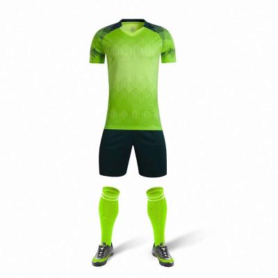 China Quick Dry Top Sale Quality Guaranteed Soccer Club Track Football Suit Custom Team Soccer Suite for sale