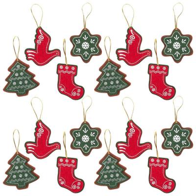 China eco-friendly christmas felt decoration/christmas tree decoration/felt ornament for sale