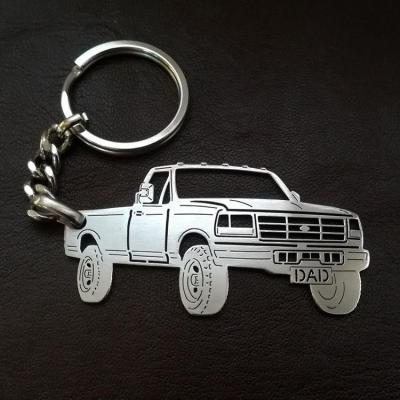 China Wholesale Custom Custom Cute Car Logo Gift Souvenir Blank Blank Keychain for sale