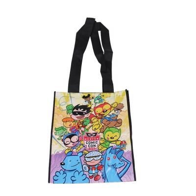 China Reusable Logo Printed Foldable Non-Woven Fabric Promotional Custom Shopping Bag for sale