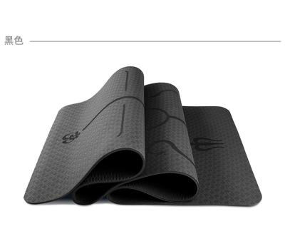 China Custom Home 8mm Tape Fitness Eco-Tip Yoga Mat For Exercise And Fitness for sale