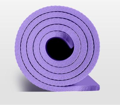 China NBR yoga mat widened non-slip mat and thickened foldable environmental protection NBR wholesale yoga mat for sale