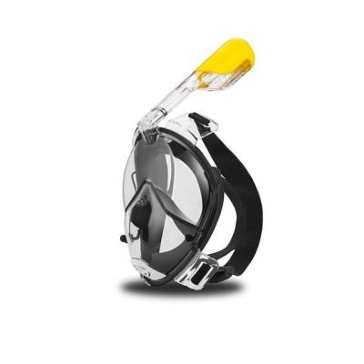 China New Snorkeling Mask Swimming Underwater Anti-fog Snorkeling Mask YTSDe00106 Full Face Mask Air Intake Dual for sale