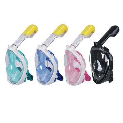 China Oxygen Breathing Mask Adult Children 180 Degree View Mask Air Intake Set Diving Mask YTSDe001 for sale