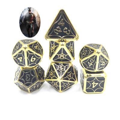 China High quality antique 7 sided custom-engraved copper color zinc alloy metal dies YTSFC00304 for sale