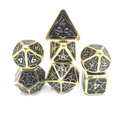 China New Arrival Wholesale Cheap 7 Pieces Gold Metal Dies / Polyhedral Dies Set YTSFC00303 for sale