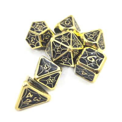 China Amazon Hot Sale 7pcs Metal Polyhedral Luminous Dies Set Aluminum Dies YTSFC00301 for sale