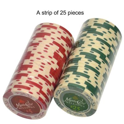 China Wholesale Ceramic New Come Around Chips Cheap Poker Chip Sets High Quality for sale