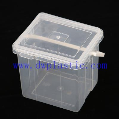 China Mental PP Plastic Box Transparent Storage Box PP Box Material for sale