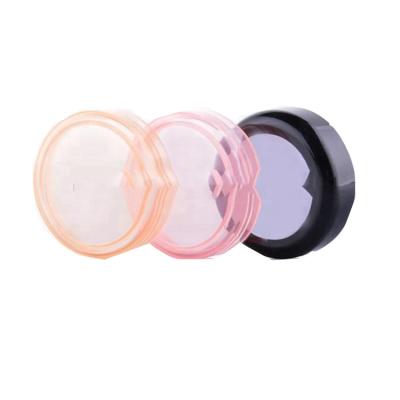 China Colorful Empty Small Eyeshadow Cream Jar 3g 5g PS Small Luxury Cosmetic Packaging Jar for sale