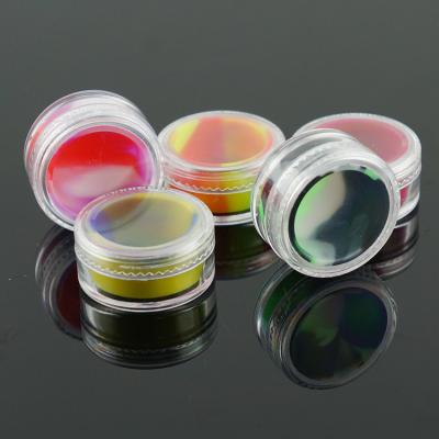 China Classic Wholesale 3Ml 5Ml 6Ml 7Ml 10Ml 11Ml Small Dabs Wax Silicone Jar Concentrate Container 2Ml 3Ml 5Ml for sale