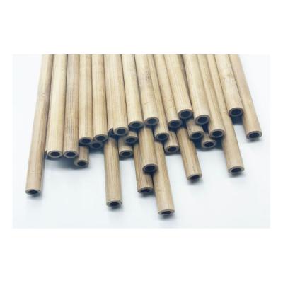 China 20cm Eco-Friendly Disposable Bamboo Straw For Milk Water Coffee Drinking With Customized Size And Packing for sale