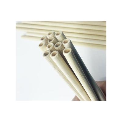 China Disposable Eco Friendly Bamboo Straw For Wedding Gifts With Customized Size And Packing for sale