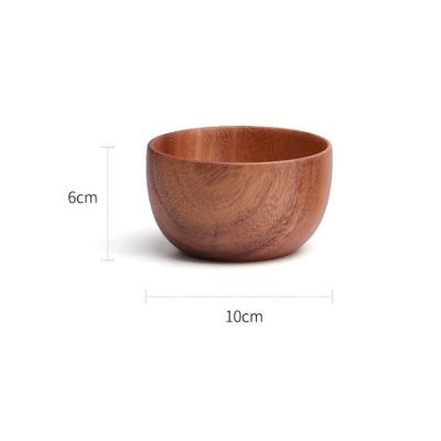 China Small disposable natural wooden mango fruit bread food crunch bowls for kids wholesale custom made for sale