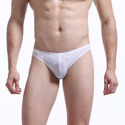 China New Breathable Hot Selling OEM ODM Model One Piece Cutting Seamless Lightweight Breathable Underwear Thongs Briefs For Male for sale