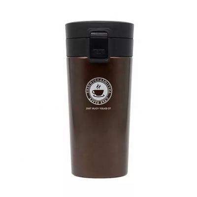 China One-Touch Open Coffee Tumbler Cup Double Wall Stainless Steel Vacuum Insulated Cup for sale