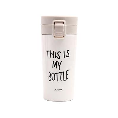 Cina New Style One-Touch Open Double Wall Vacuum Insulated Water Bottle Stainless Steel Coffee Cup in vendita