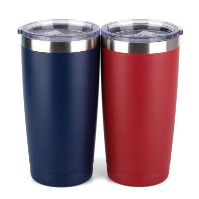 China In Stock Customized Coffee Tumbler Cup Double Wall Stainless Steel 20oz for sale