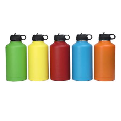 China The same type of stainless steel thermos bottle 64oz gradient space kettle thermos cup outdoor sports kettle customization for sale