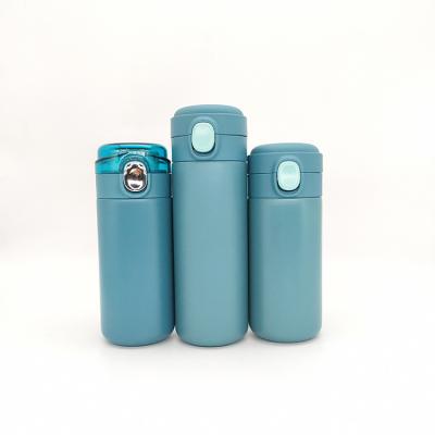 China ECO Friendly Vacuum Water Bottle Stainless Steel Insulated Travel Drinking Bottle With One-Touch Open Lid for sale