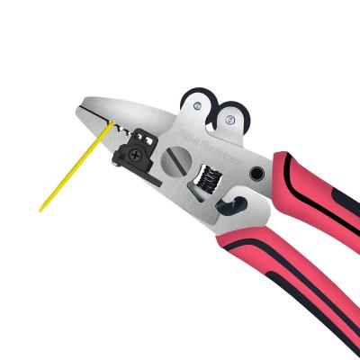 China Fire Optical pliers Single Fire Optical pliers ZSQ-08 8-in-1 FTTH Tool kit fiber optic cable stripper for fusion splicer for sale