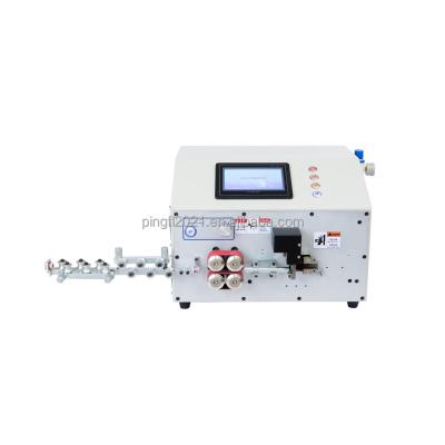 China PVC Cable PFL-09N Automatic Cable Plant Equipment Wire Cutting and Stripping Peeling Machine for Jacket Cables for sale