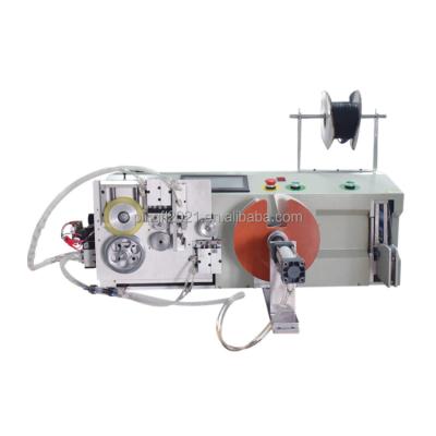 China Multi Function High Productivity PFL-1050B Pvc Cable PFL-1050B Power Plug Desktop Semi Automatic Cable Wire Cutting Measuring Winding Tying Machine for sale