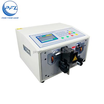 China Two Line Automatic PVC Cable PFL-02D Electrical Cable Wire Cutting Stripping Machine for sale