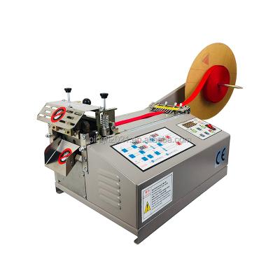 China PFL-419 Best Quality Hot Selling Motorized Type Automatic PVC Leather Belt Tape Cutting Machine for sale