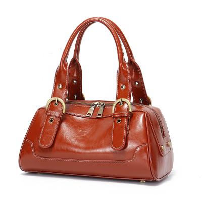 China high quality & Unique Genuine Leather Genuine Leather Ladies Bag Fashion Bag Durable Miss Handbags For Young Ladies for sale