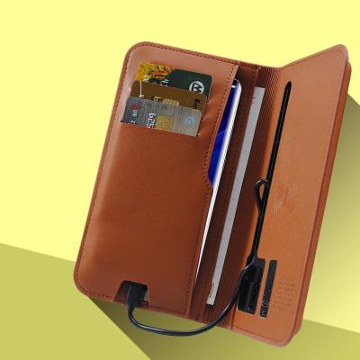 China Soft Leather Men's Mini Coin Purse Filling Wallet Folding Hold Credit Cards Mobile Phone Treasure Card Bag Power Wallet for sale