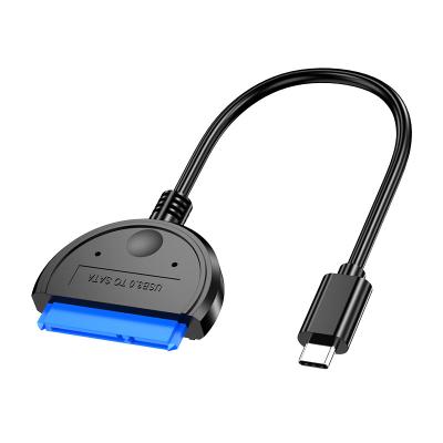 China Hot Selling New Arrival USB3.1 COMPUTER Type C to SATA 7+15 Pin 2.5